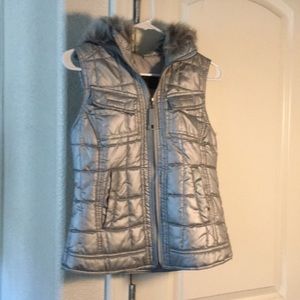 Silver vest